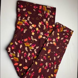 Mixit Knit Full Length Fall Winter Leggings NWT